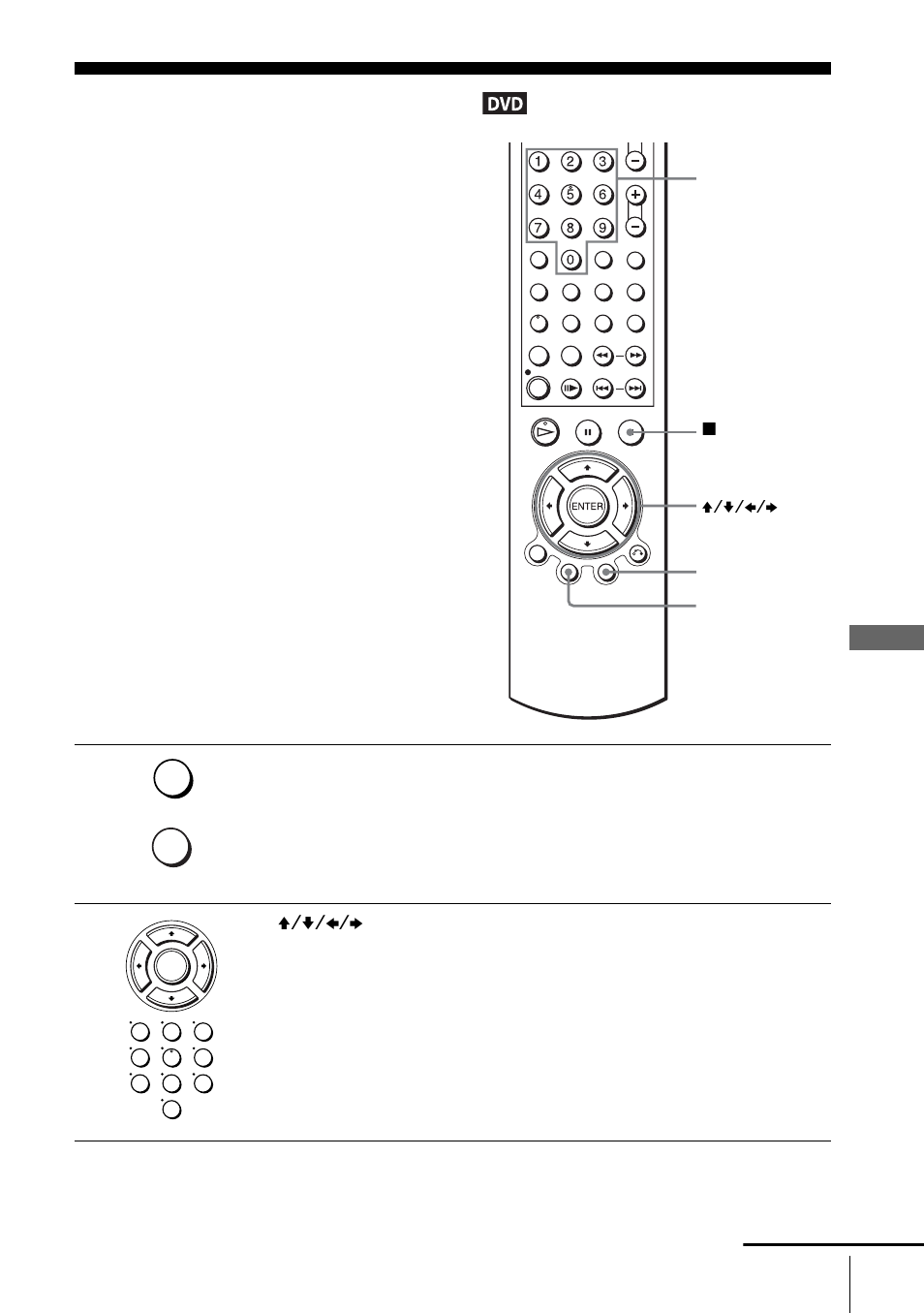 Dvd additional operations, Using the dvd’s menu | Sony SLV-D900E User Manual | Page 67 / 116