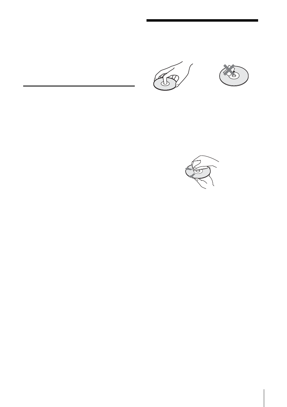 Notes about discs | Sony SLV-D900E User Manual | Page 7 / 116