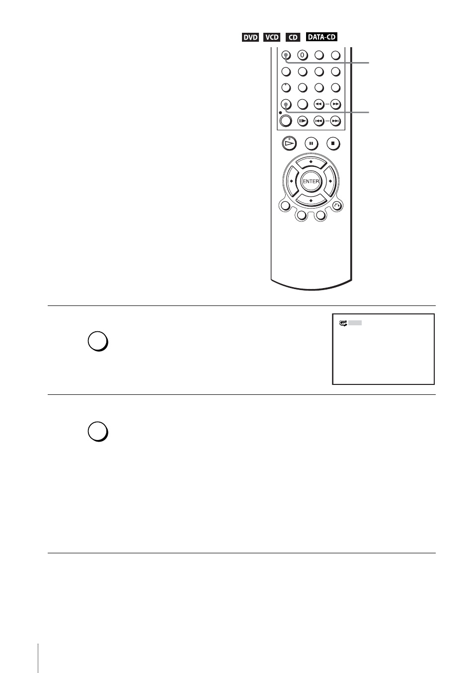 Playing repeatedly (repeat play) | Sony SLV-D900E User Manual | Page 76 / 116