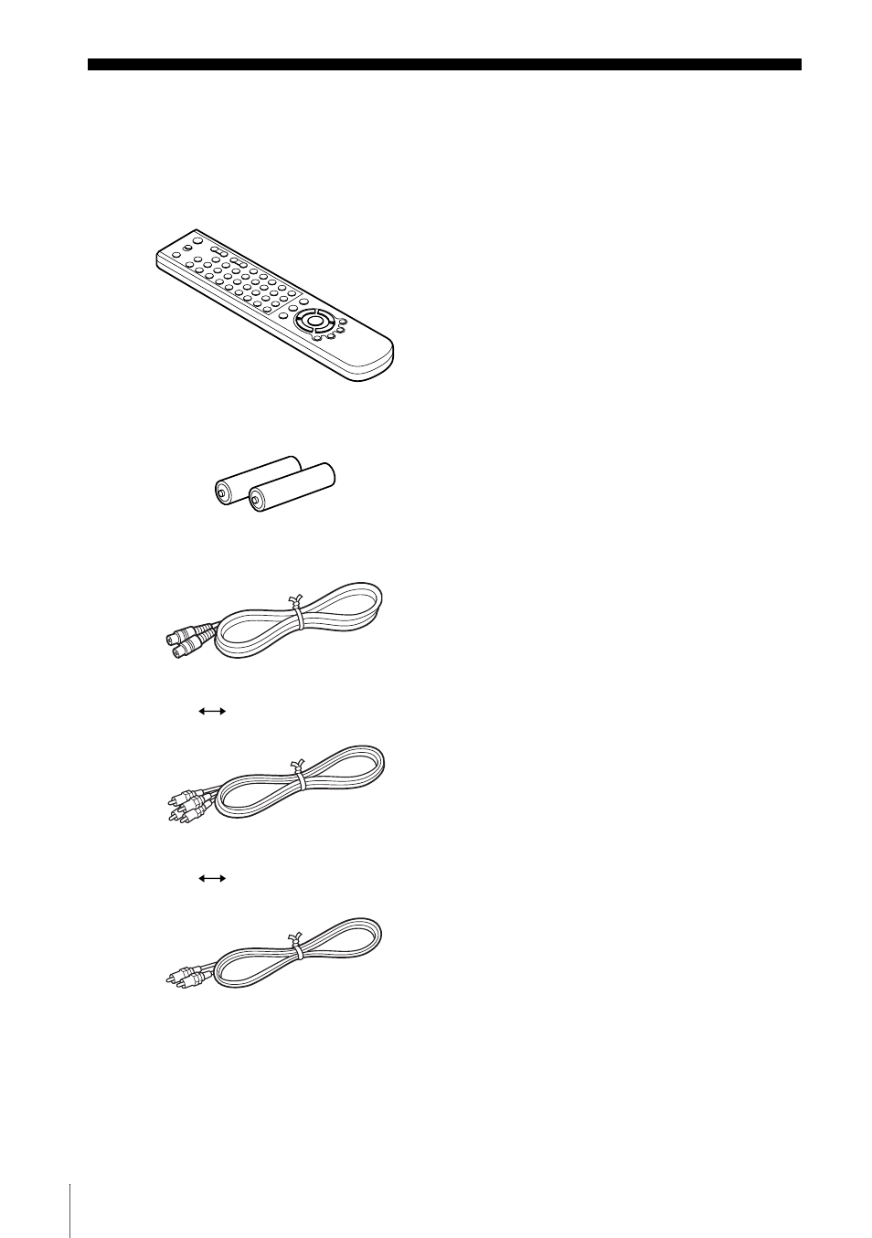 Getting started, Step1: unpacking, Step 1 : unpacking | Sony SLV-D900E User Manual | Page 8 / 116