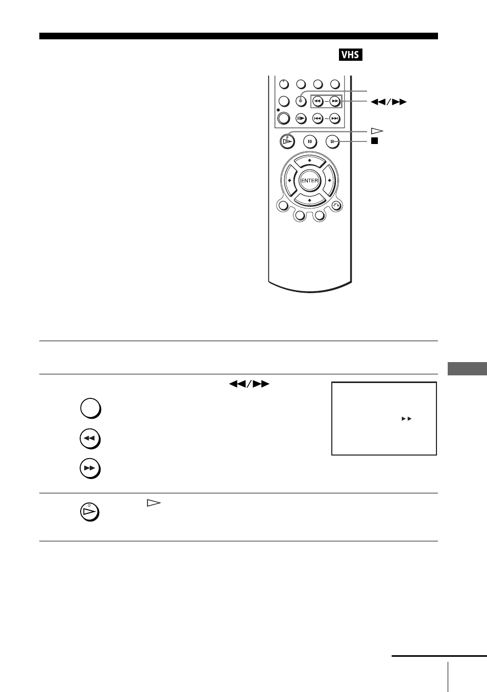 Searching using index function, Search | Sony SLV-D900E User Manual | Page 91 / 116