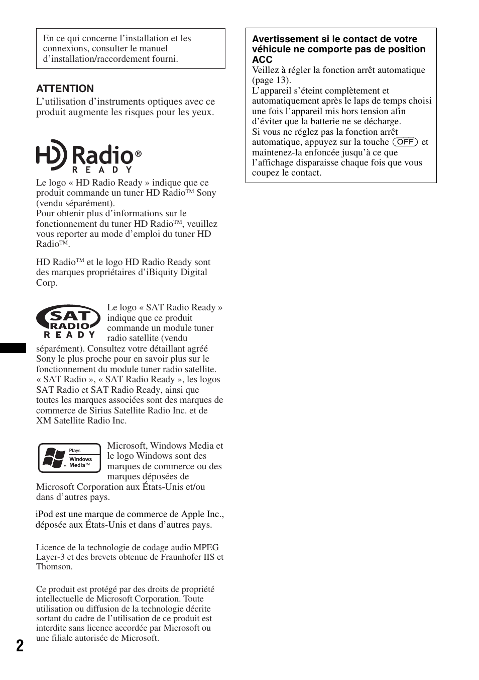 Sony CDX GT430IP User Manual | Page 20 / 60