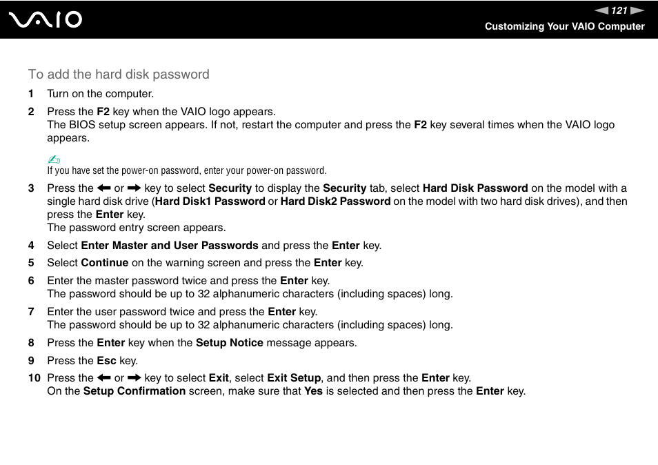 Sony VGN-BX600 User Manual | Page 121 / 236