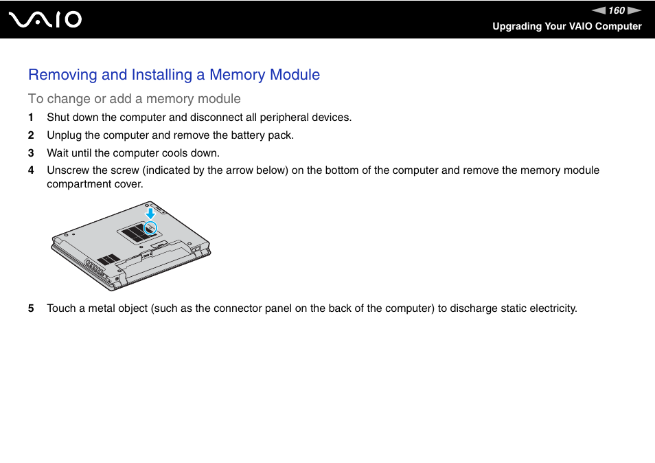 Sony VGN-BX600 User Manual | Page 160 / 236