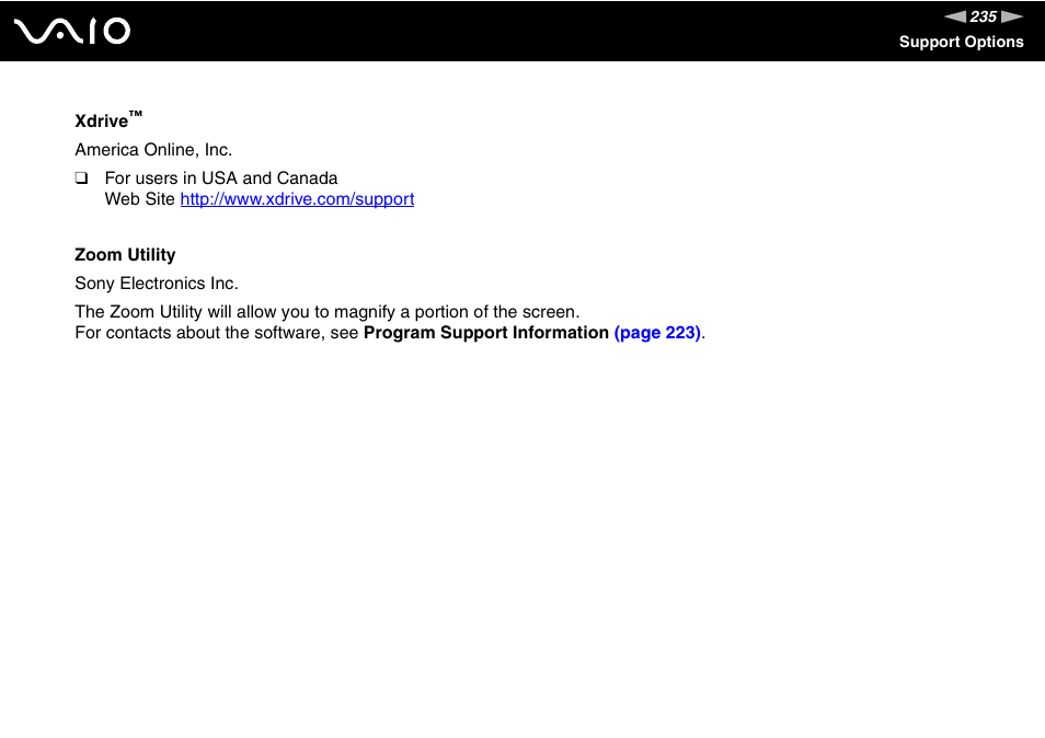 Sony VGN-BX600 User Manual | Page 235 / 236