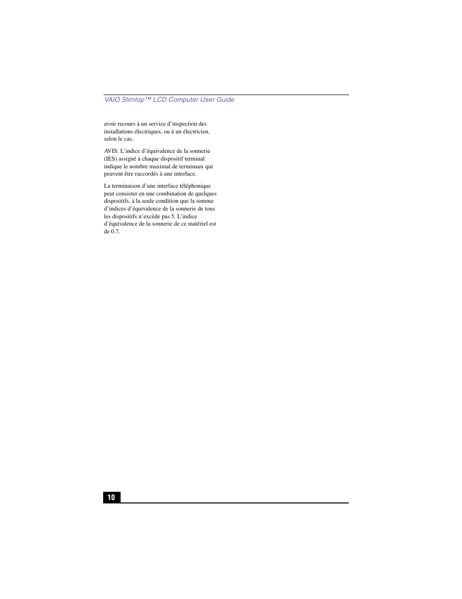Sony PCV-LX900 User Manual | Page 10 / 116
