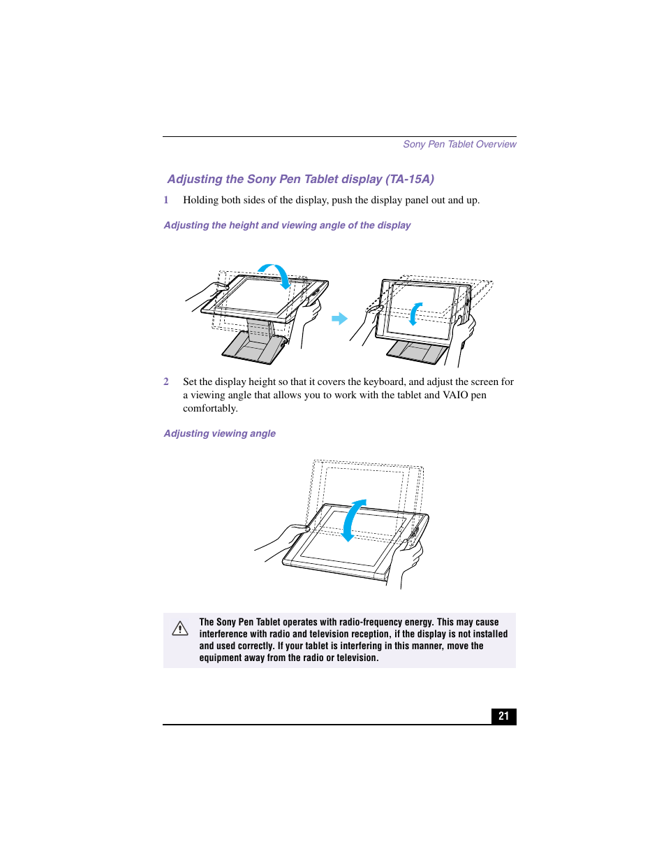 Sony PCV-LX900 User Manual | Page 21 / 116