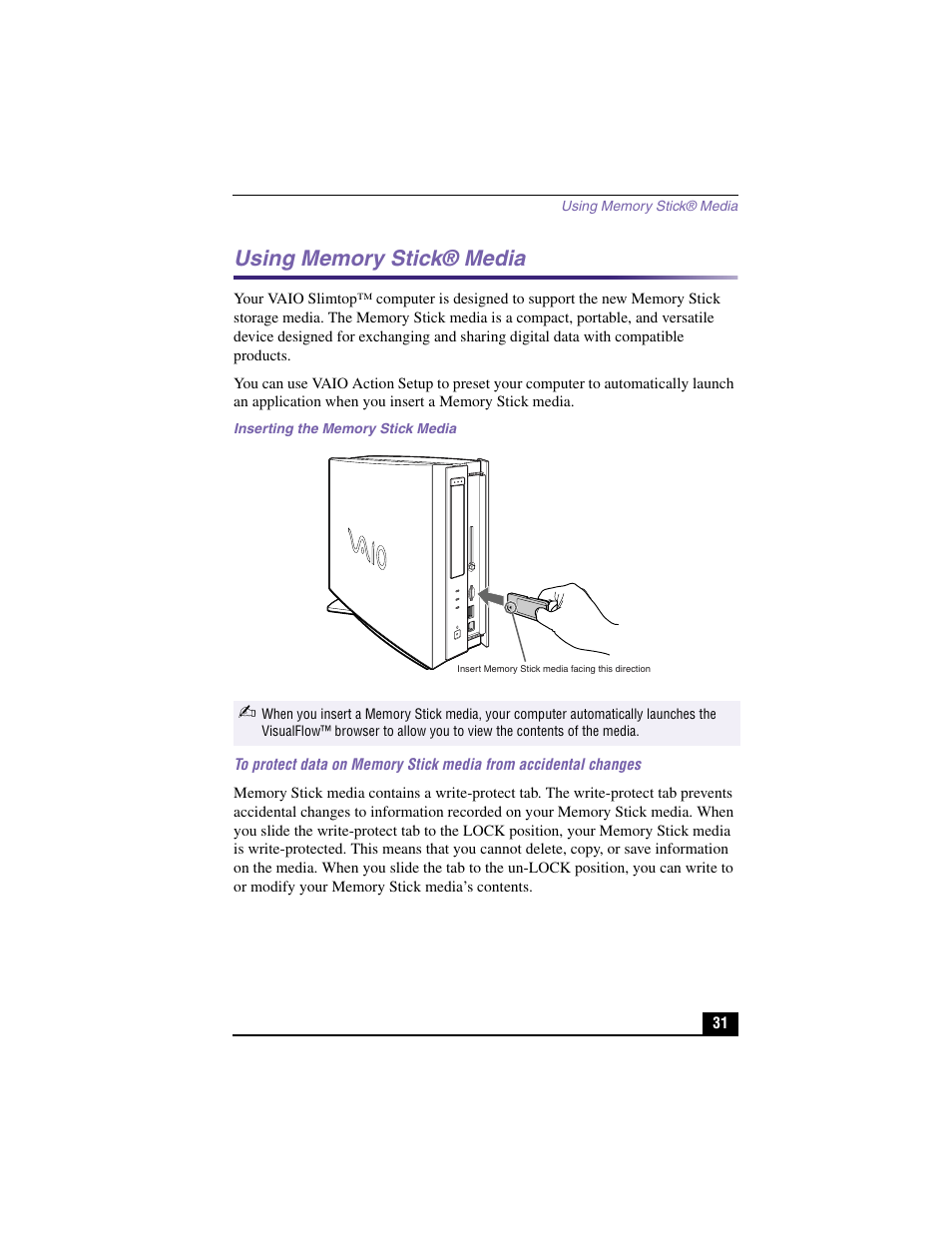 Sony PCV-LX900 User Manual | Page 31 / 116