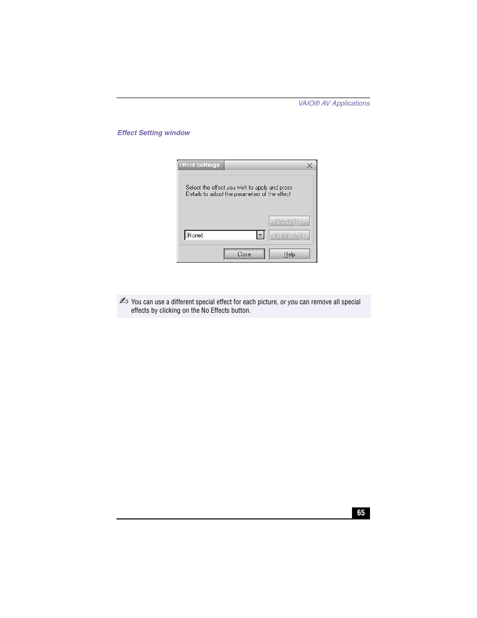 Sony PCV-LX900 User Manual | Page 65 / 116