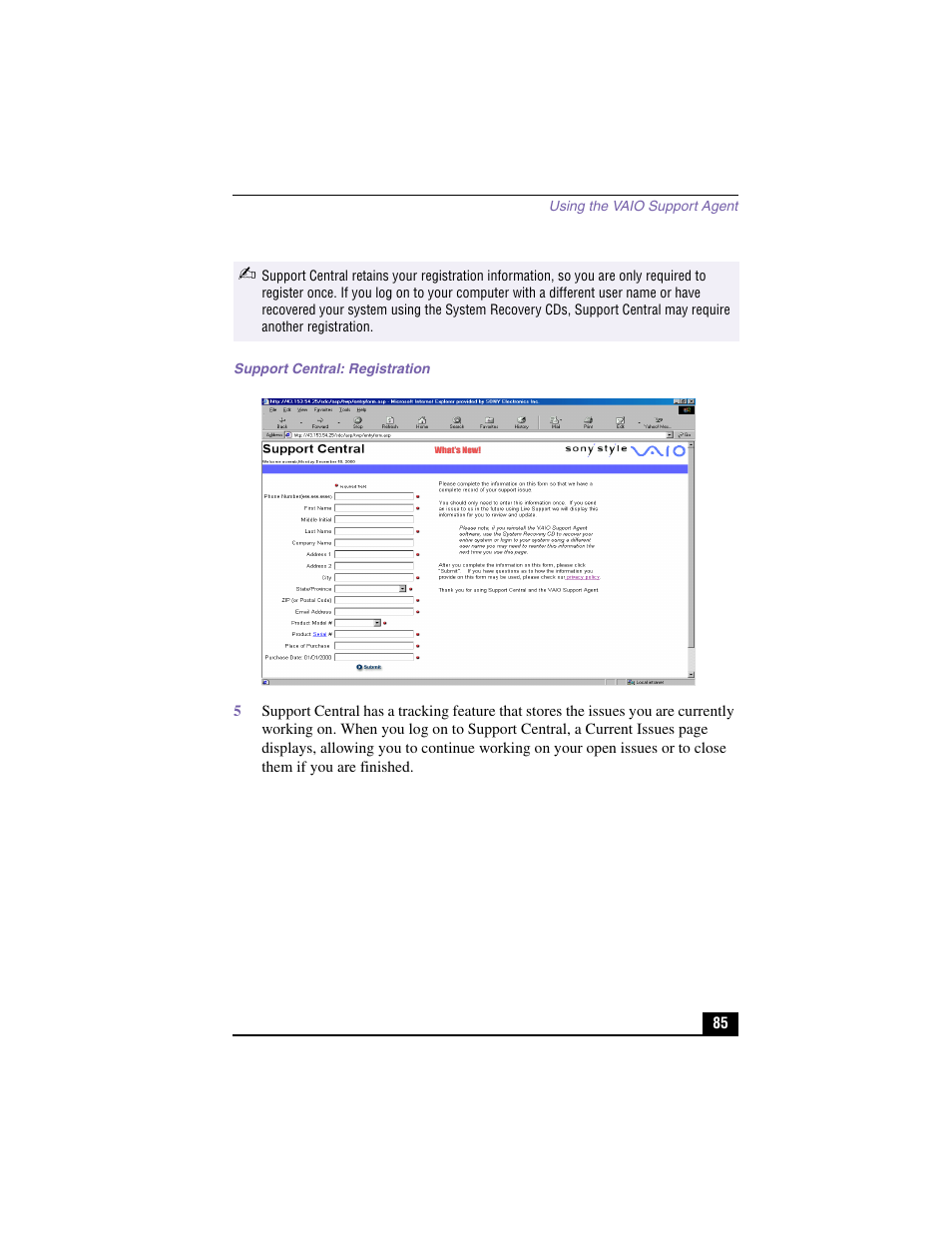 Sony PCV-LX900 User Manual | Page 85 / 116