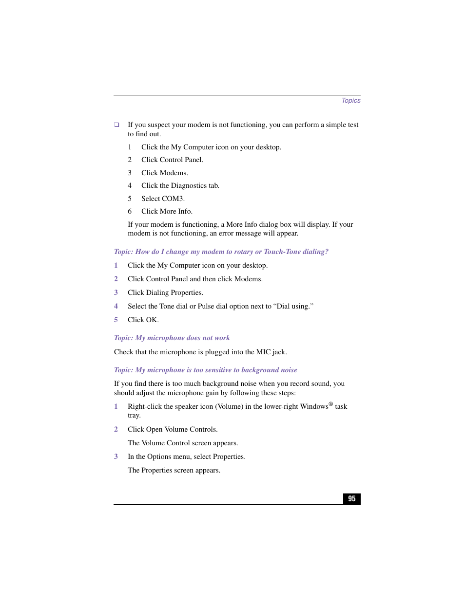 Sony PCV-LX900 User Manual | Page 95 / 116