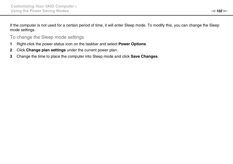 Sony VAIO VGN-CS User Manual | Page 102 / 171