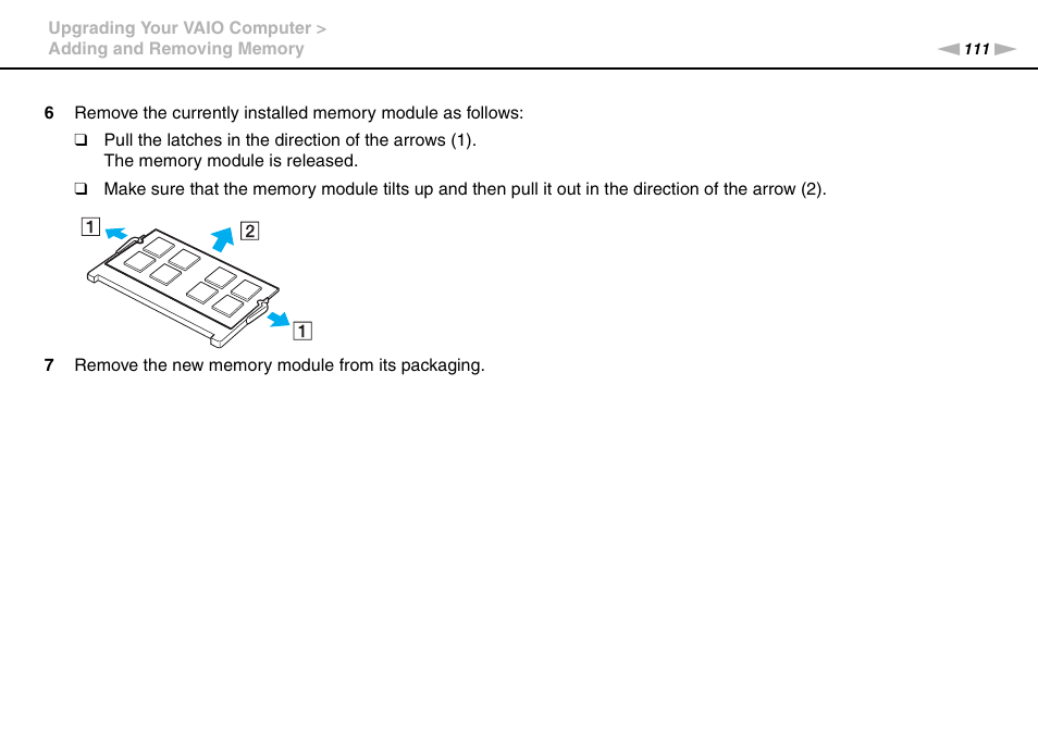 Sony VAIO VGN-CS User Manual | Page 111 / 171