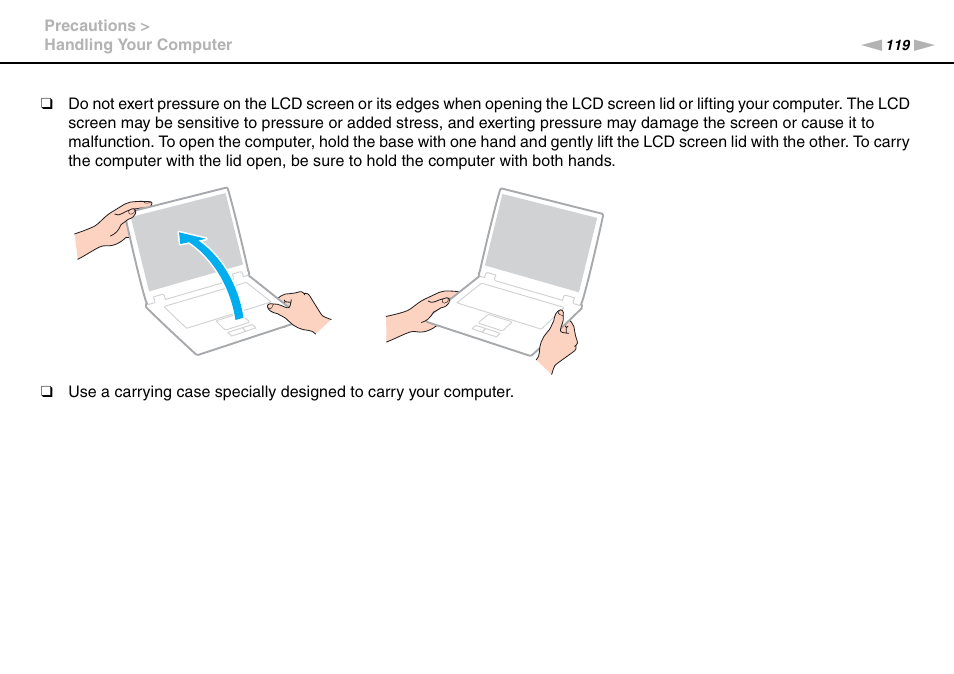 Sony VAIO VGN-CS User Manual | Page 119 / 171