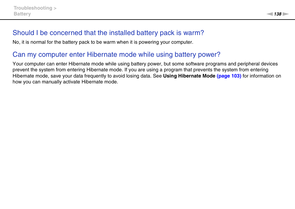 Sony VAIO VGN-CS User Manual | Page 138 / 171