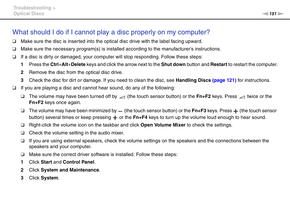 Sony VAIO VGN-CS User Manual | Page 151 / 171