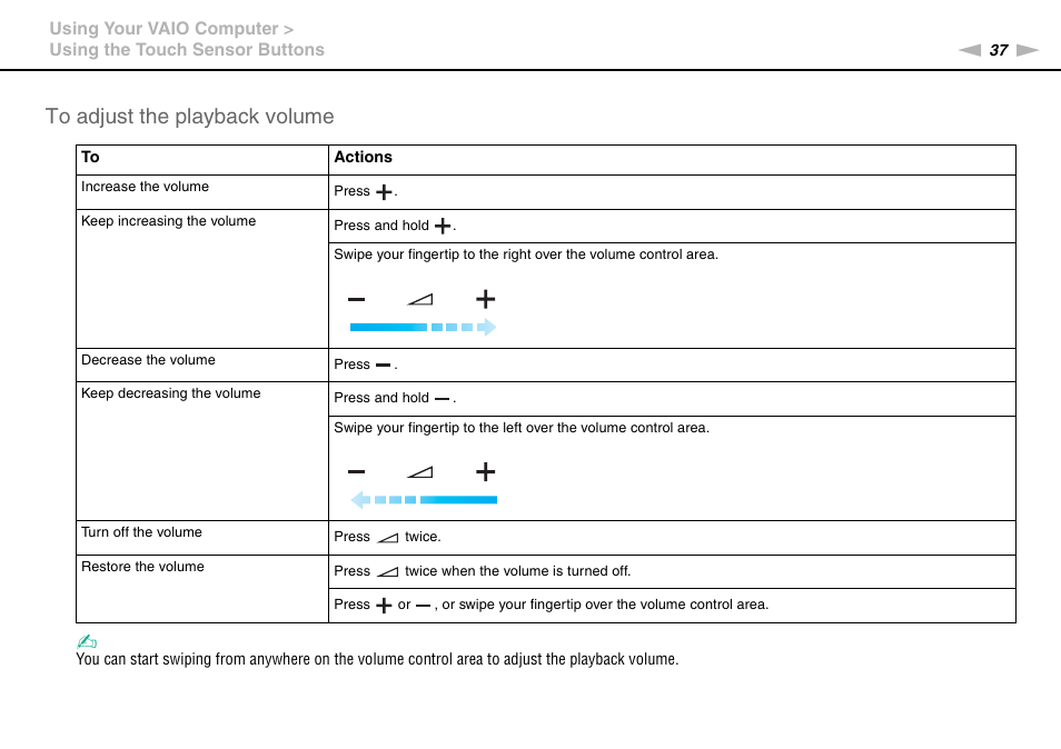 Sony VAIO VGN-CS User Manual | Page 37 / 171