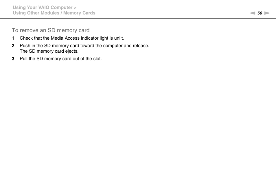 Sony VAIO VGN-CS User Manual | Page 56 / 171