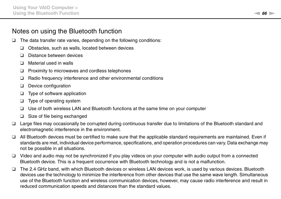 Sony VAIO VGN-CS User Manual | Page 66 / 171