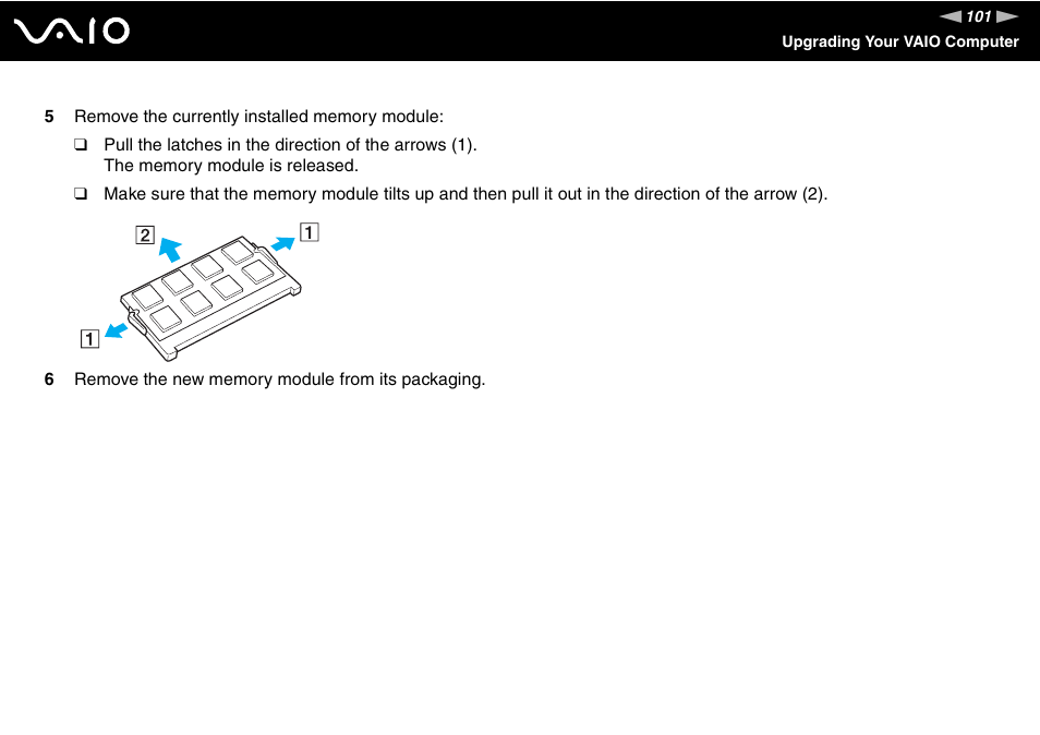 Sony VGX-TP1 User Manual | Page 101 / 154