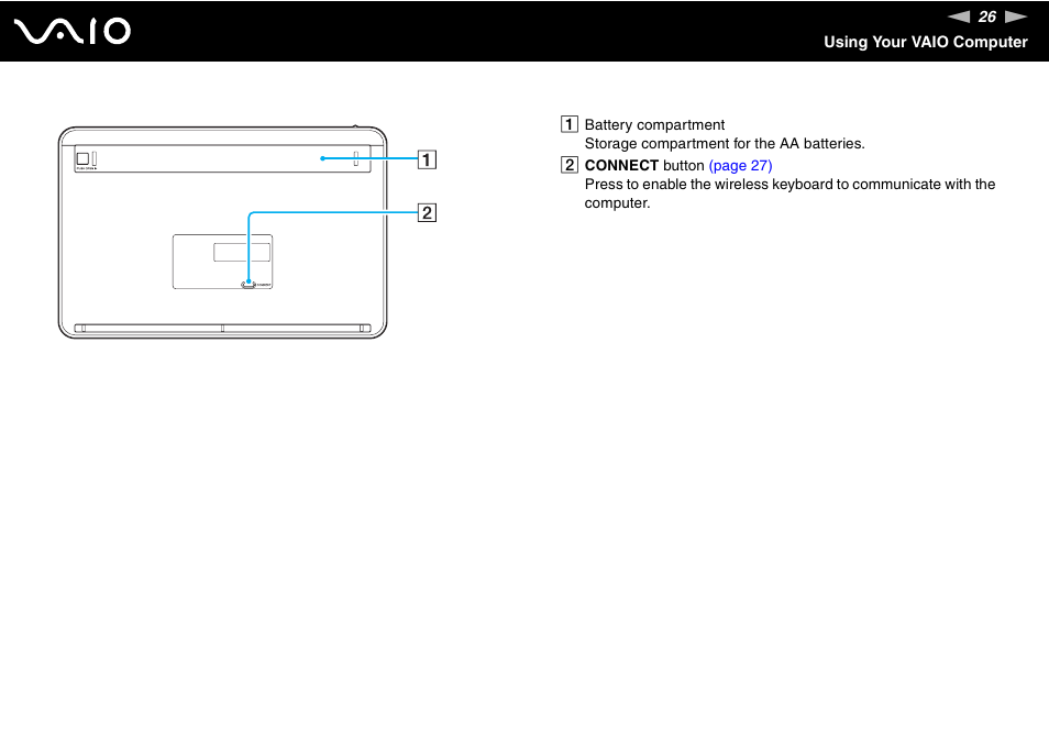 Sony VGX-TP1 User Manual | Page 26 / 154