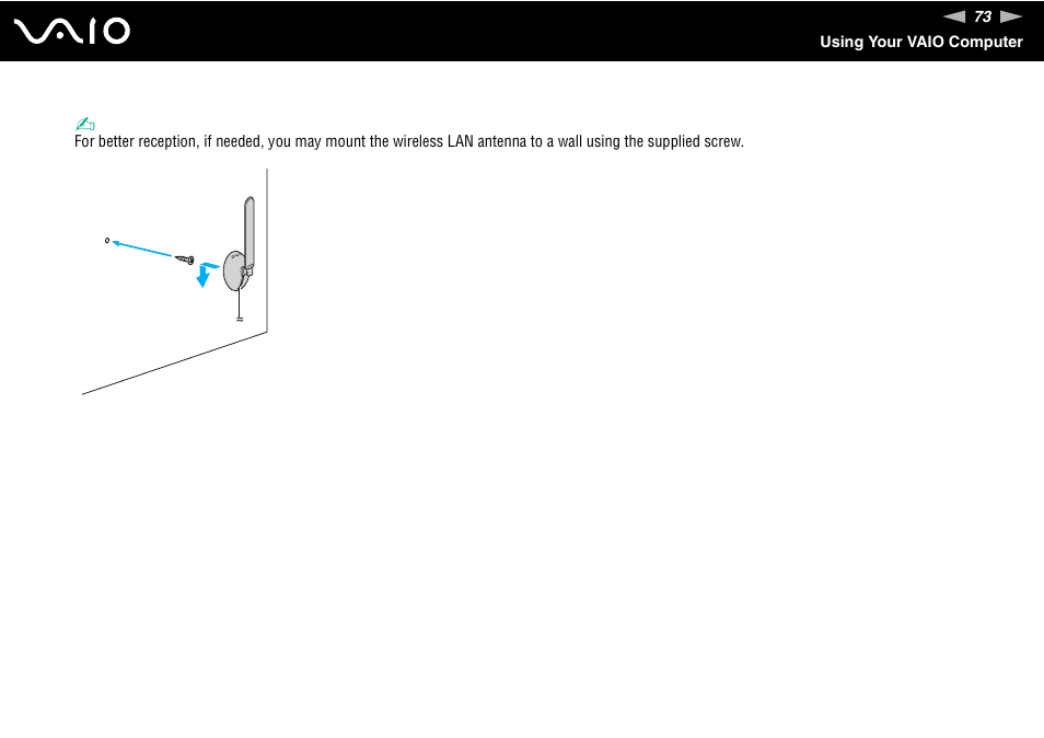 Sony VGX-TP1 User Manual | Page 73 / 154