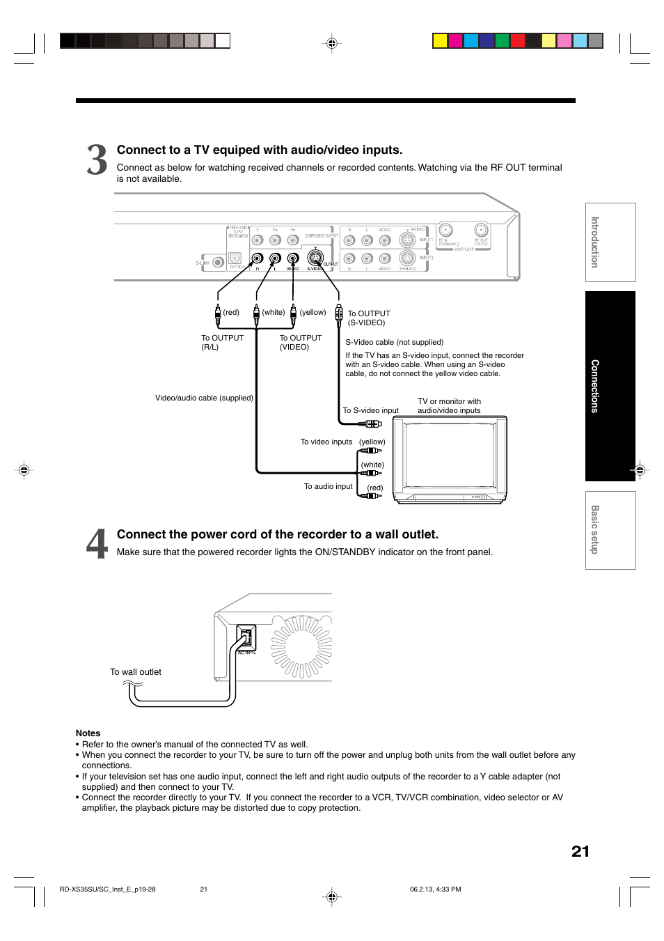 Sony RD-XS35SC User Manual | Page 21 / 56