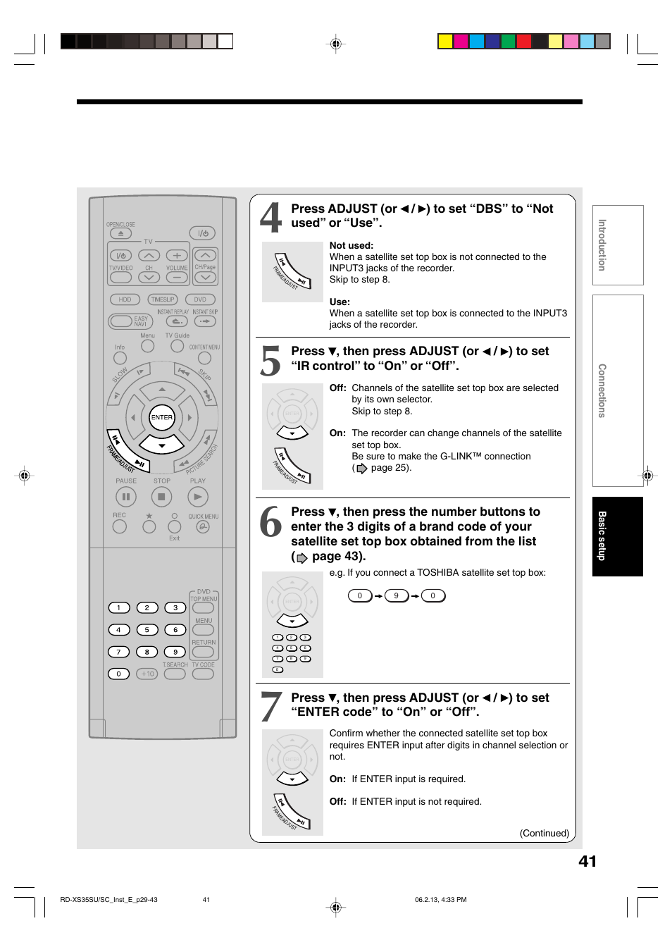 Sony RD-XS35SC User Manual | Page 41 / 56