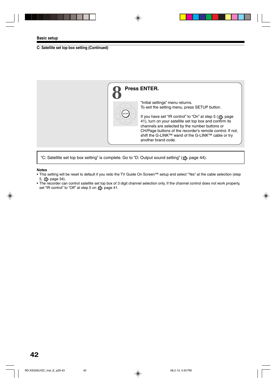 Sony RD-XS35SC User Manual | Page 42 / 56