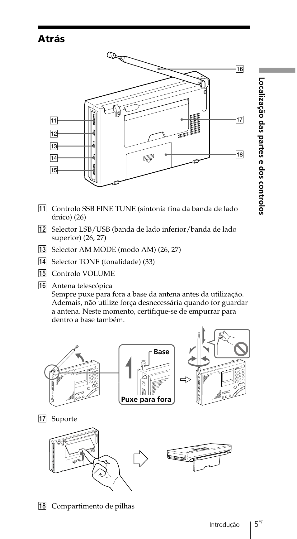 Atrás | Sony ICF-SW7600GR User Manual | Page 205 / 242