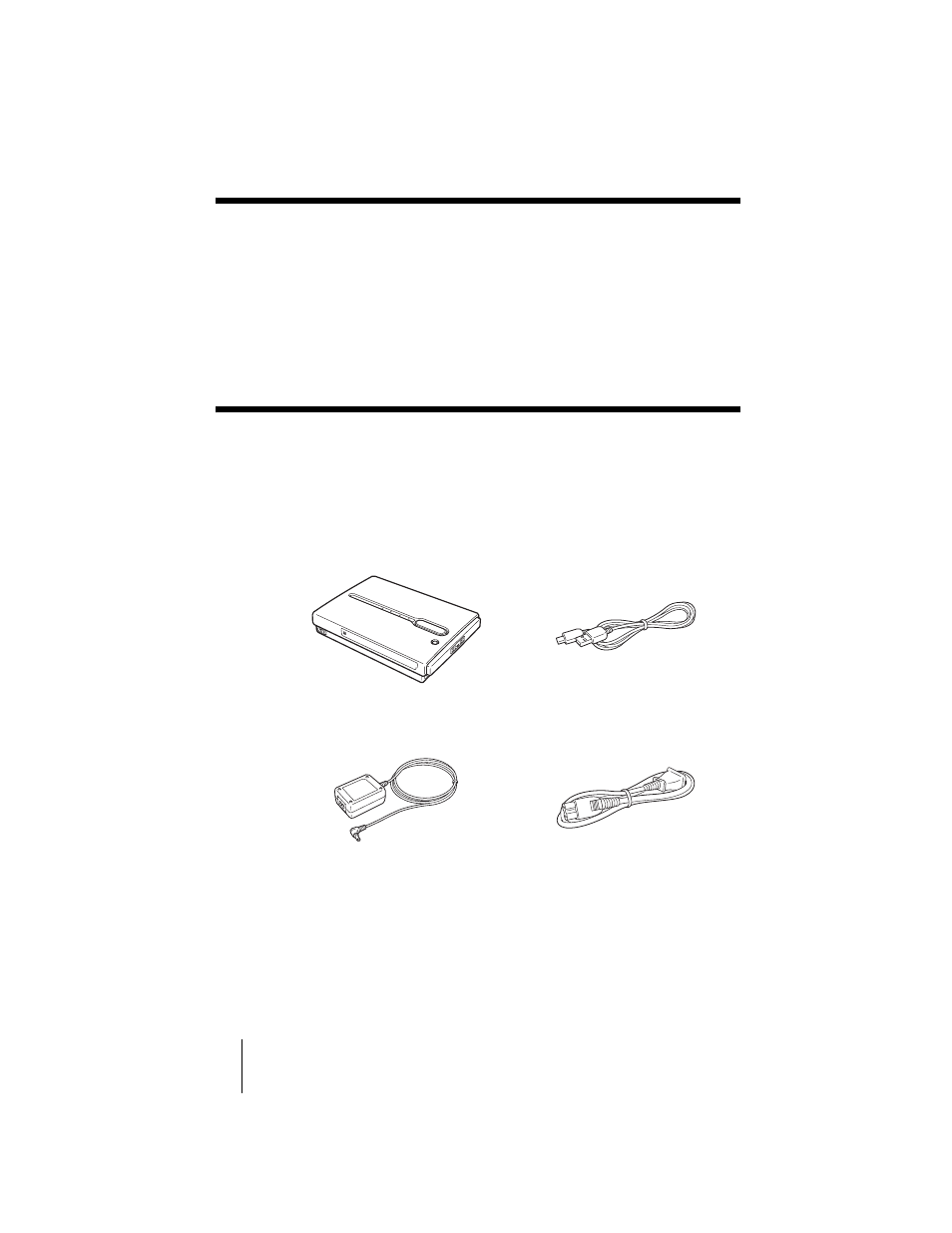 Introdução, Desembalar | Sony HDPS-M1 User Manual | Page 34 / 44