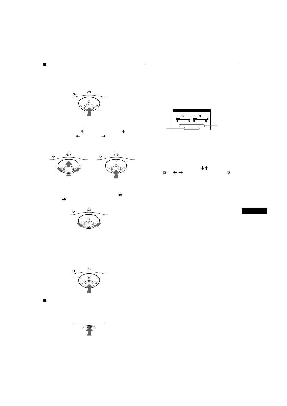 Ajuste del brillo y del contraste | Sony CPD-E100E User Manual | Page 51 / 88