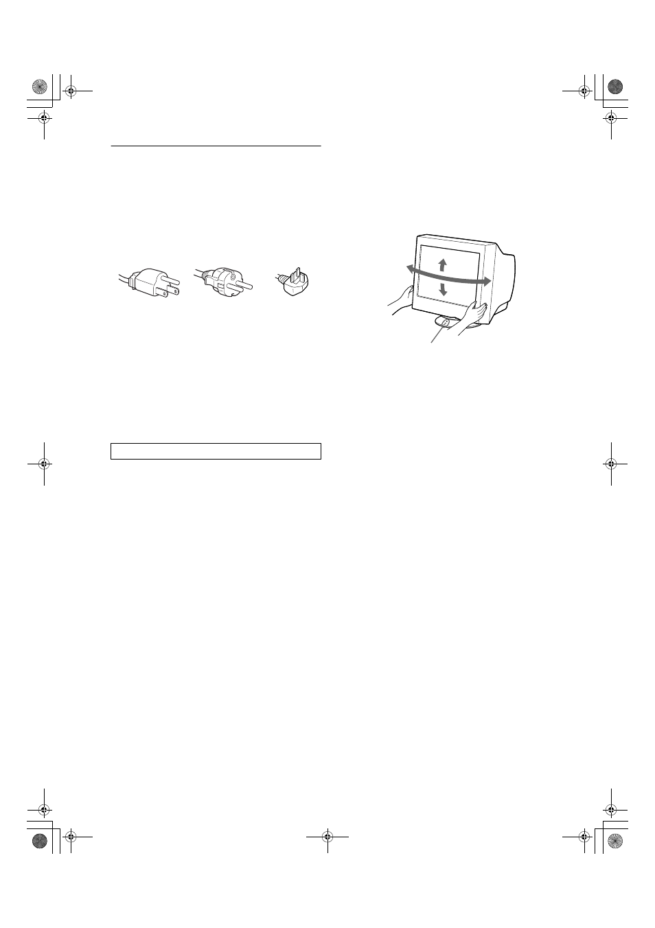 Precauzioni | Sony CPD-E100E User Manual | Page 60 / 88