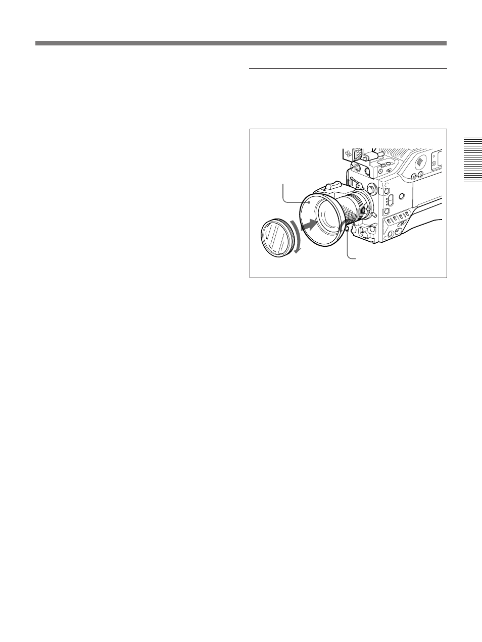 Fitting optional filters | Sony 300PF User Manual | Page 33 / 124