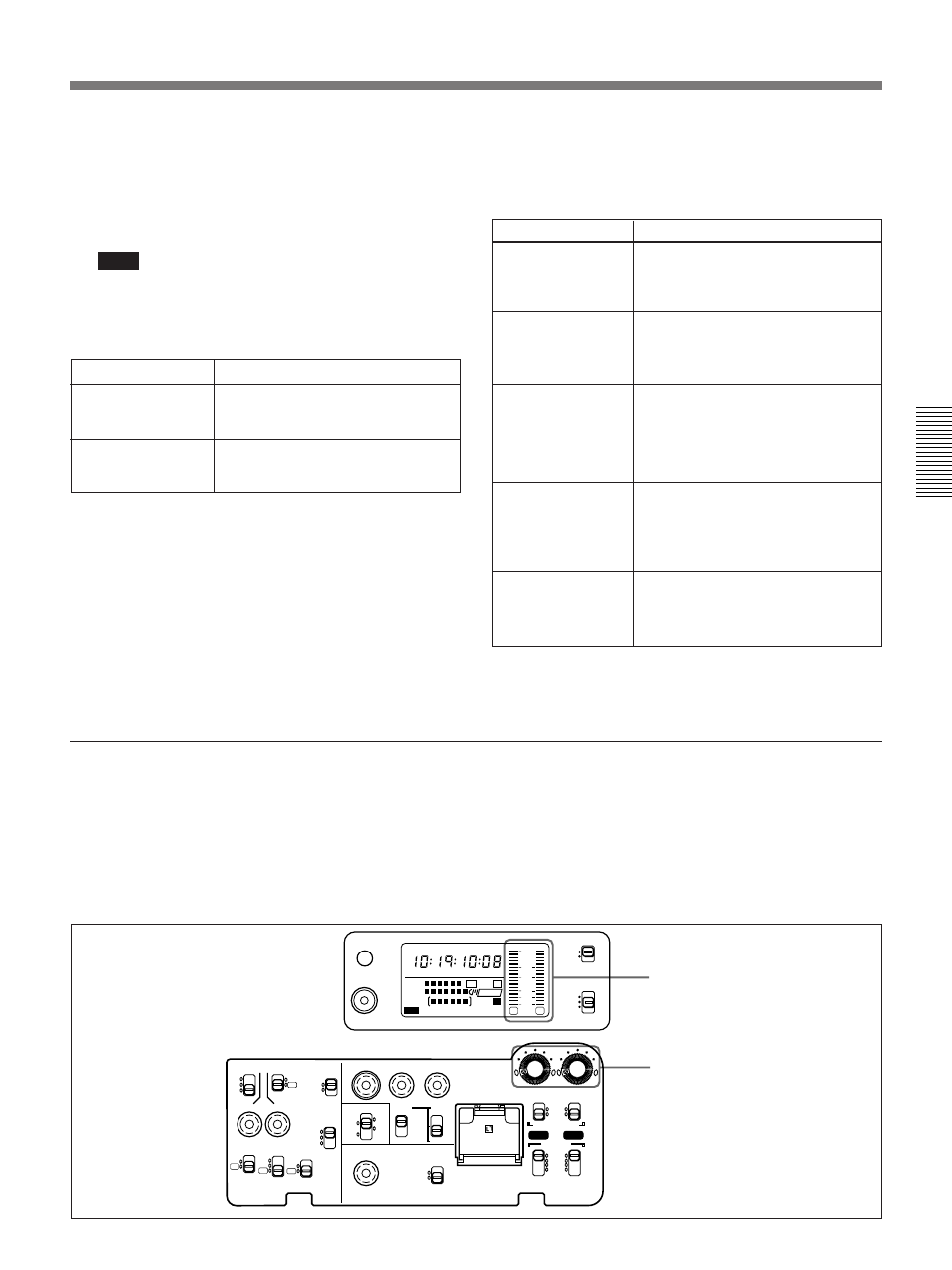 Manually adjusting audio recording level, Chapter 3 shooting | Sony 300PF User Manual | Page 53 / 124