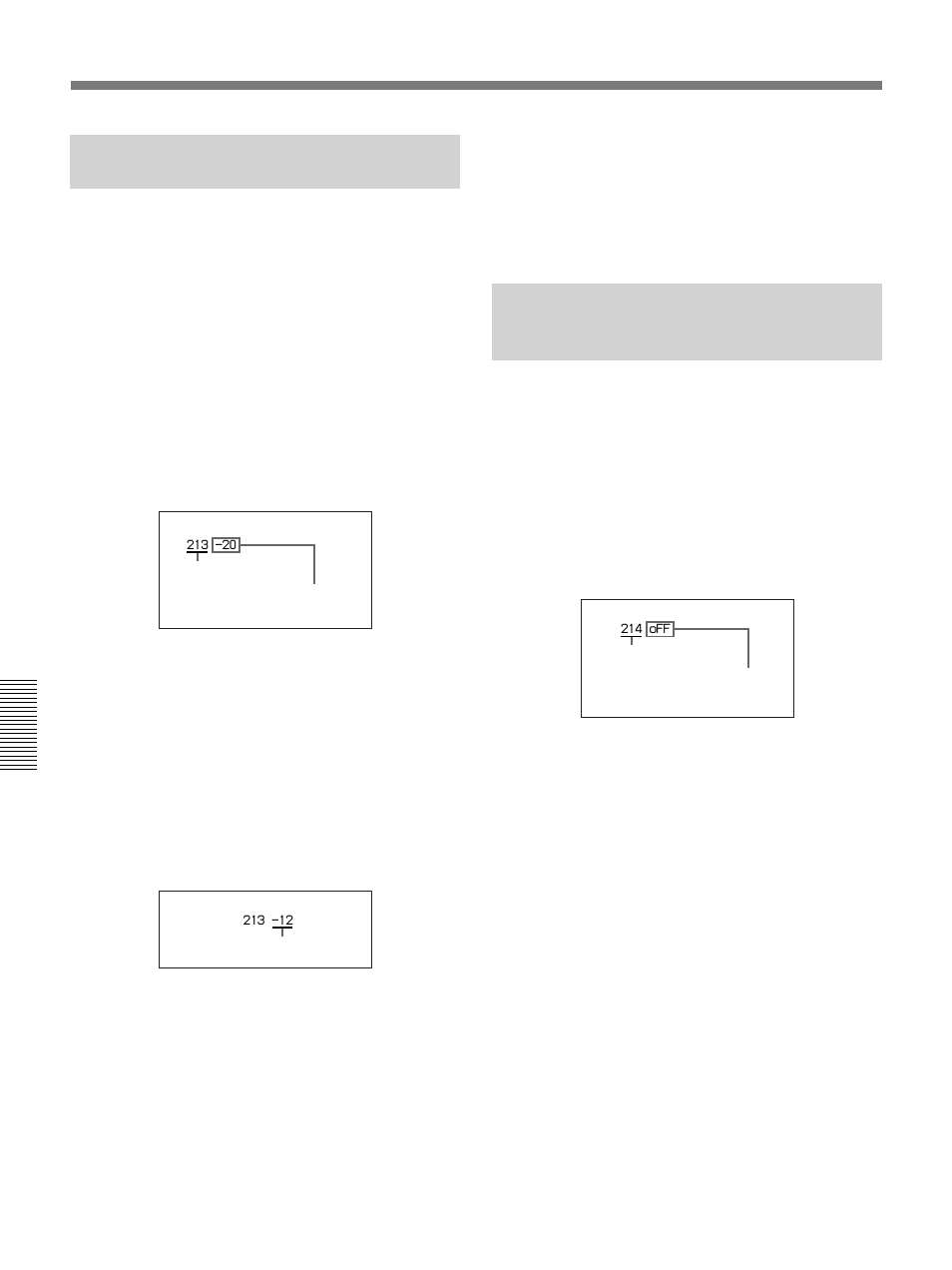 Selecting audio reference level, Vcr menu operation | Sony 300PF User Manual | Page 98 / 124