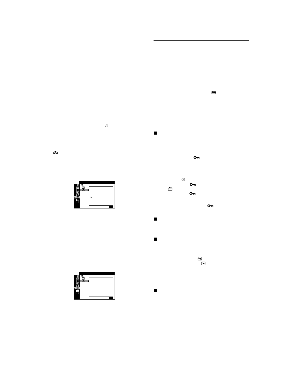 Réglages supplémentaires (option) | Sony CPD-G520 User Manual | Page 36 / 64