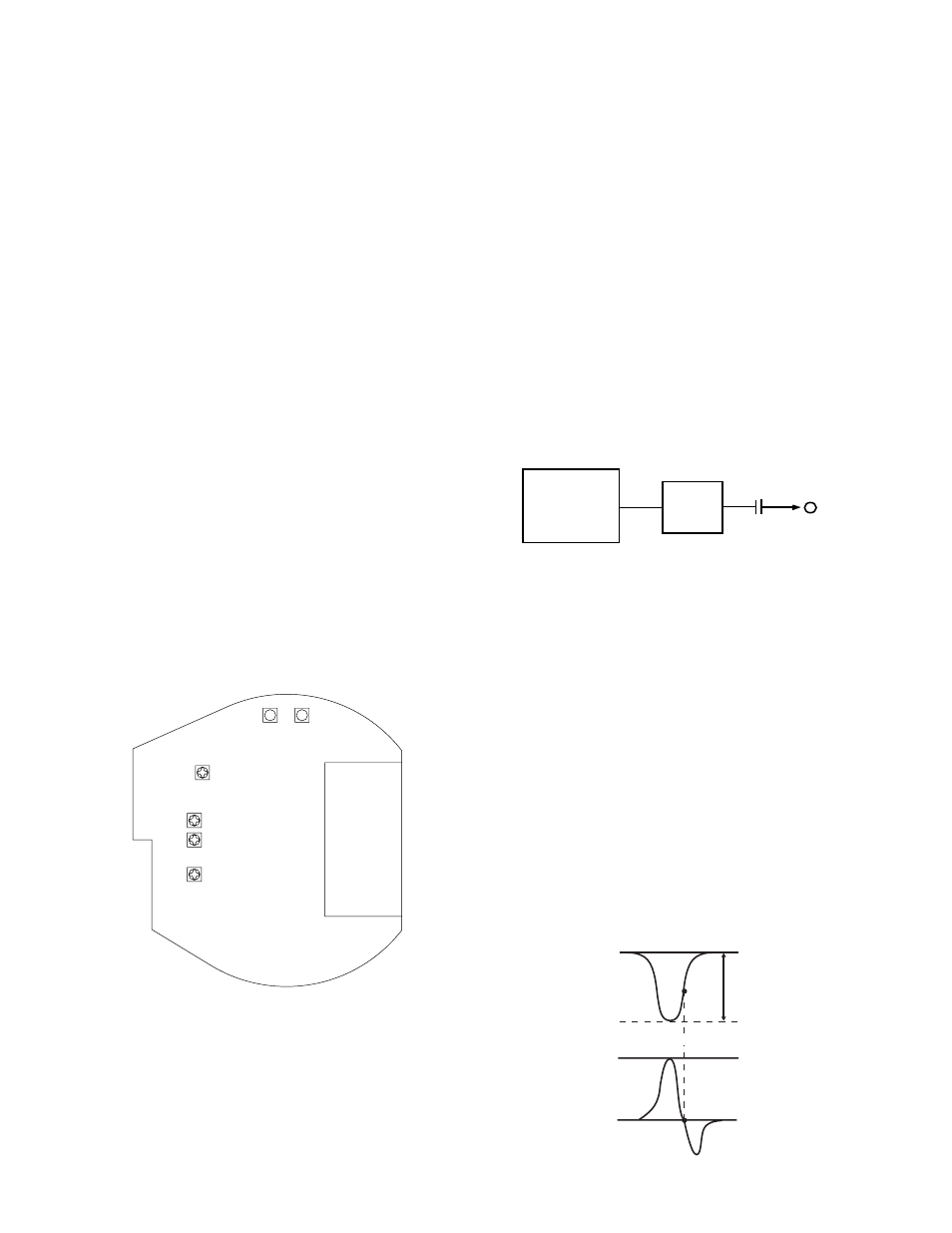 Circuit adjustments, 1.a board adjustment, 2.t1 board adjustment | Sony FDL-PT222 User Manual | Page 7 / 24