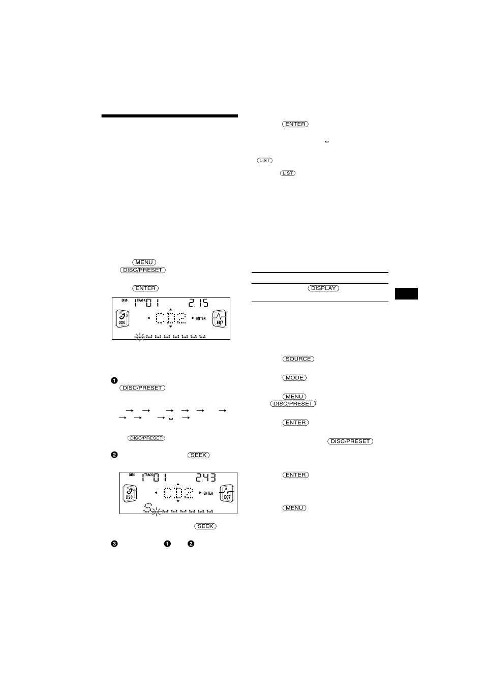 Labeling a cd — disc memo, Labeling a cd, Disc memo | Sony CDX-CA750X User Manual | Page 11 / 92