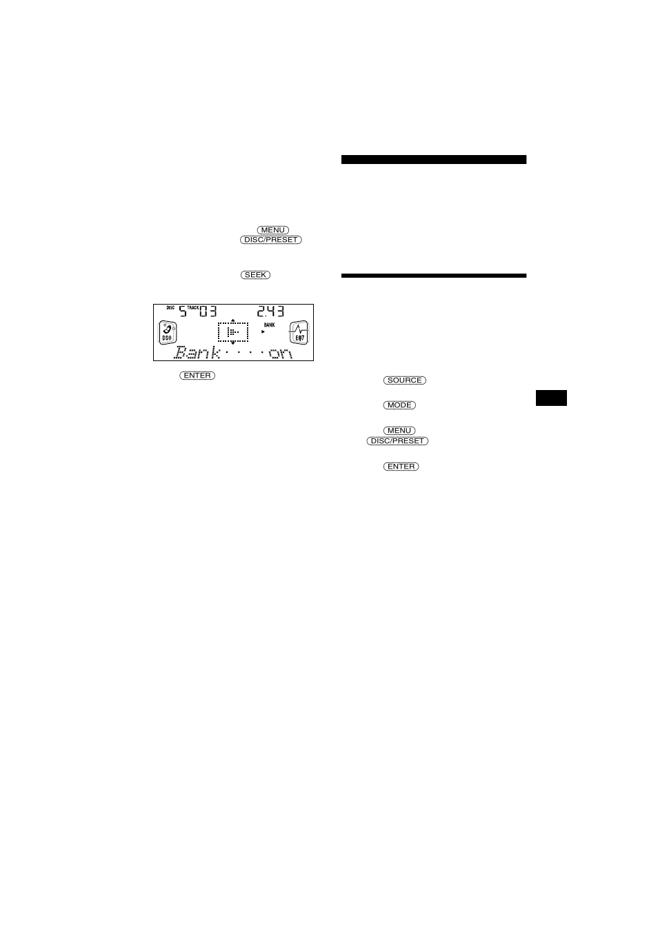 Radio, Storing stations automatically, Best tuning memory (btm) | Sony CDX-CA750X User Manual | Page 13 / 92