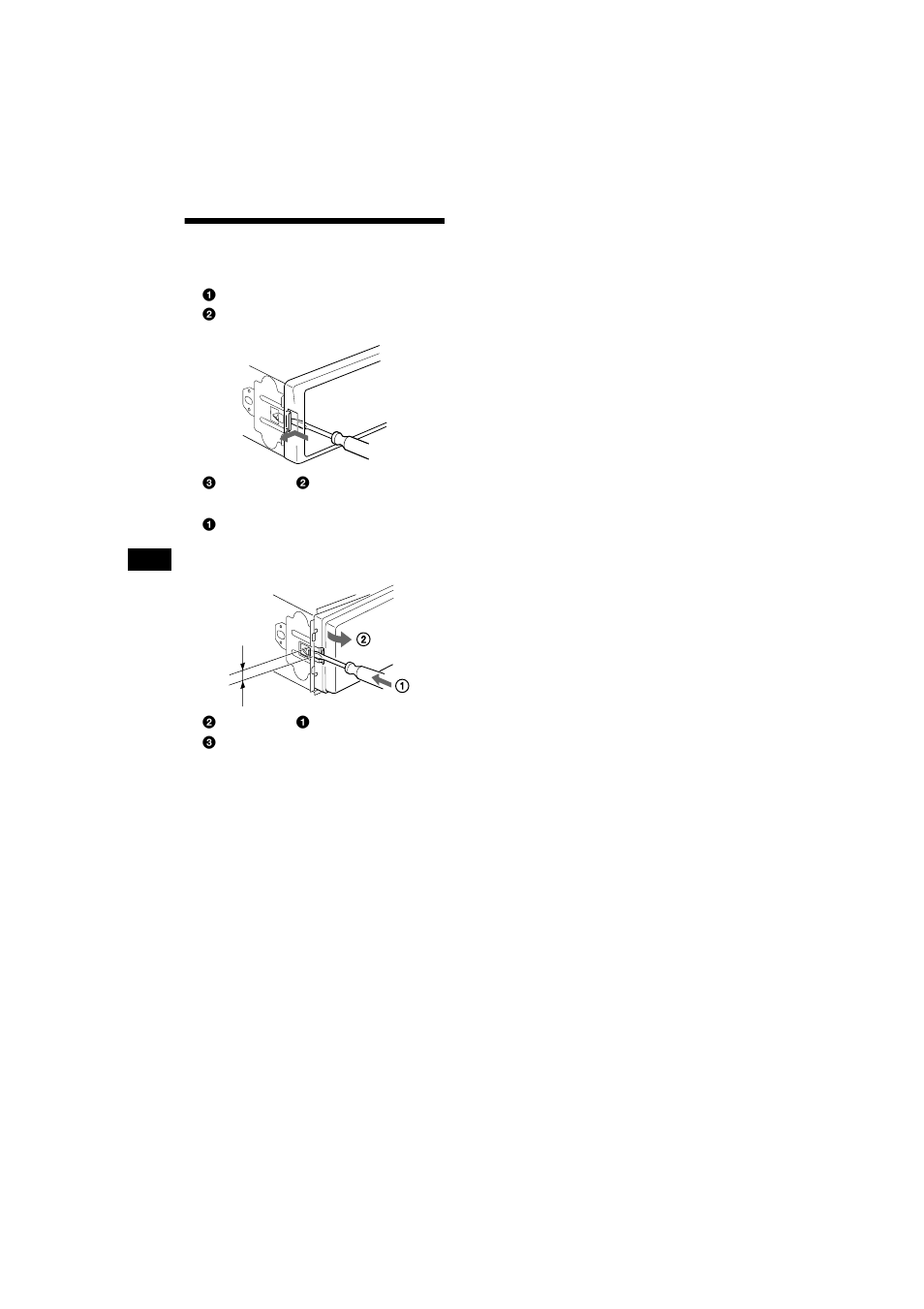 Removing the unit | Sony CDX-CA750X User Manual | Page 26 / 92