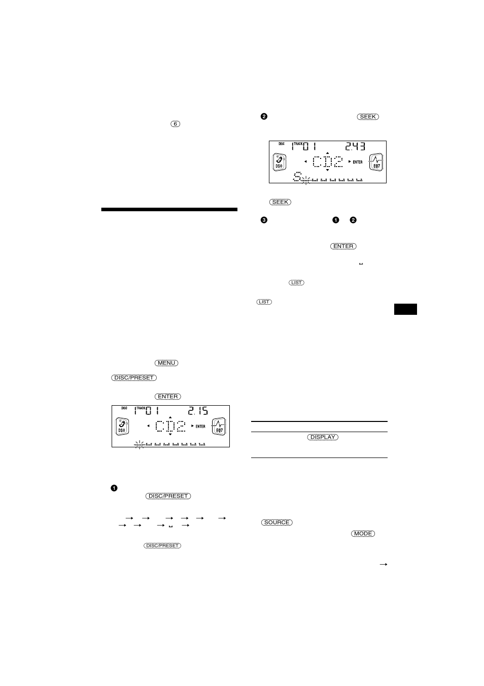 Identification d’un cd, Fonction disc memo | Sony CDX-CA750X User Manual | Page 39 / 92