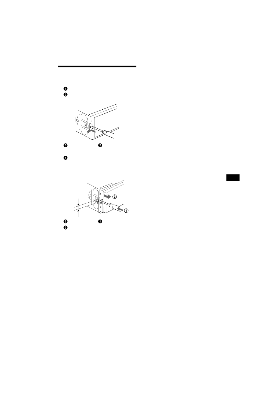 Démontage de l’appareil | Sony CDX-CA750X User Manual | Page 55 / 92