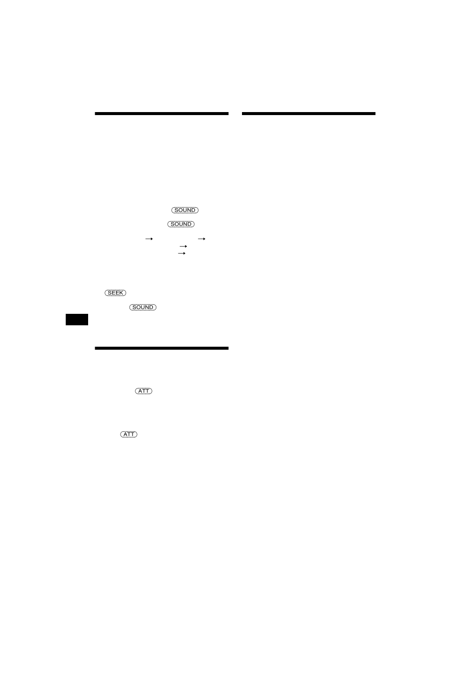 Visualización — menú, Ajuste de las características de sonido, Atenuación rápida del sonido | Cambio de los ajustes de sonido y visualización | Sony CDX-CA750X User Manual | Page 76 / 92