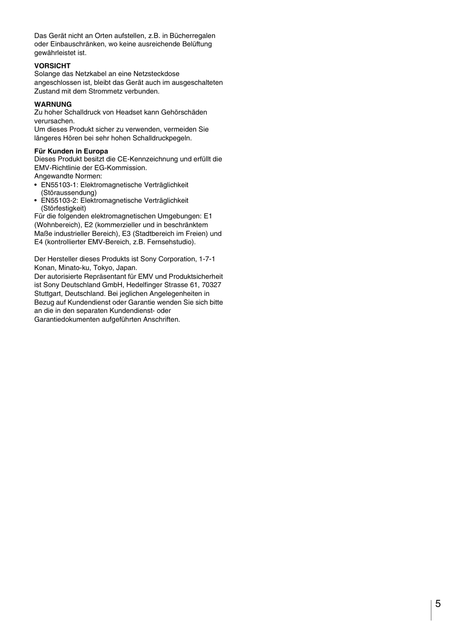 Sony XDCU-50 User Manual | Page 5 / 24