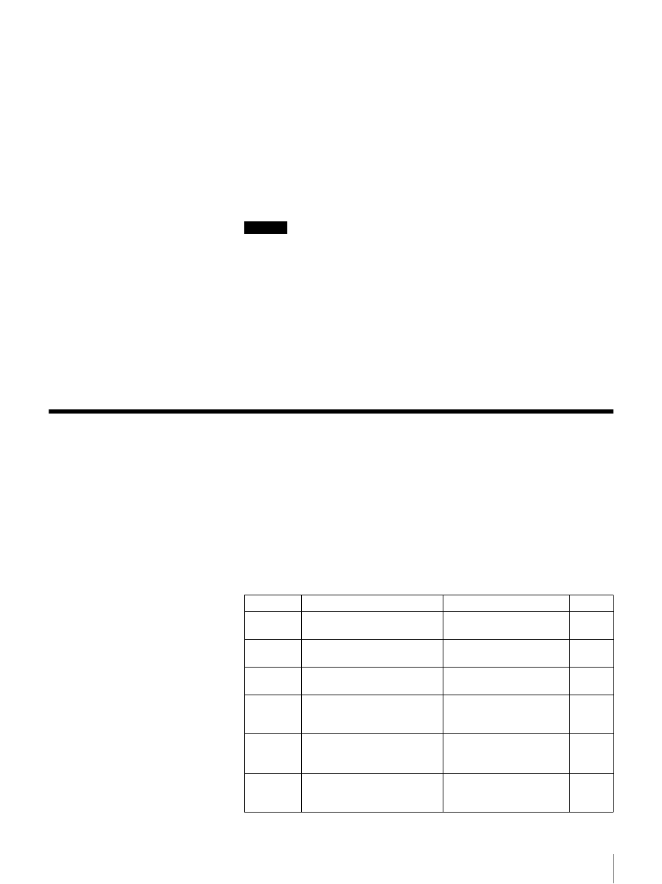 Error code list, Wide scsi, Scsi id | Scsi bus termination | Sony STORSTATION LIB-D81 User Manual | Page 47 / 56