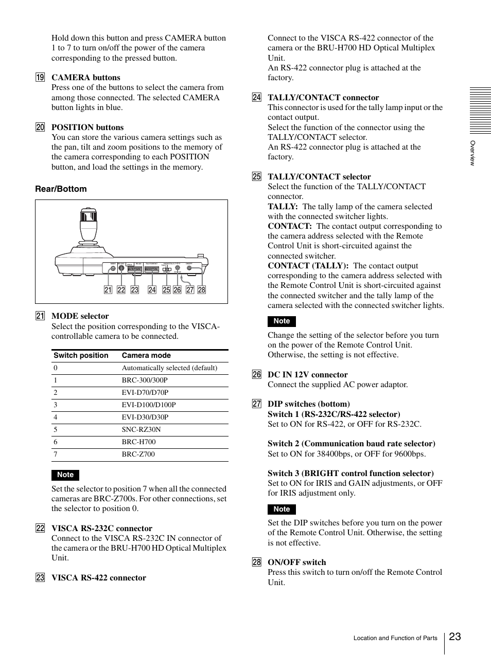 Sony BRC-Z700 User Manual | Page 23 / 91
