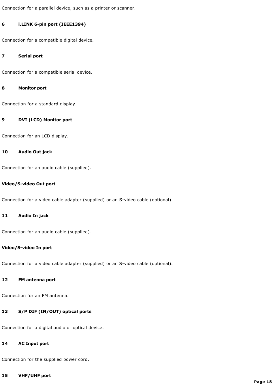 Sony MX User Manual | Page 18 / 114