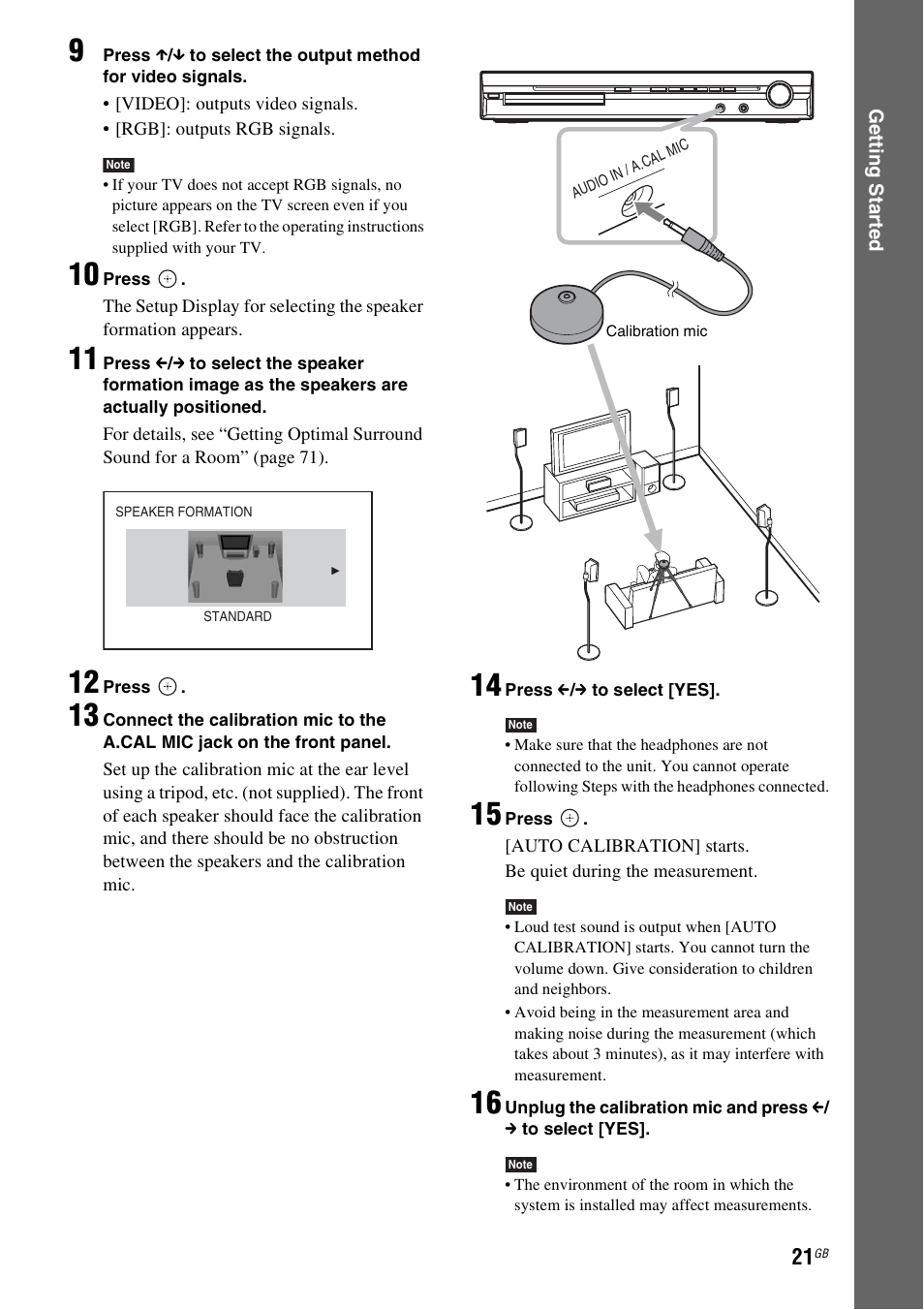 Sony 3-283-036-11(3) User Manual | Page 21 / 104