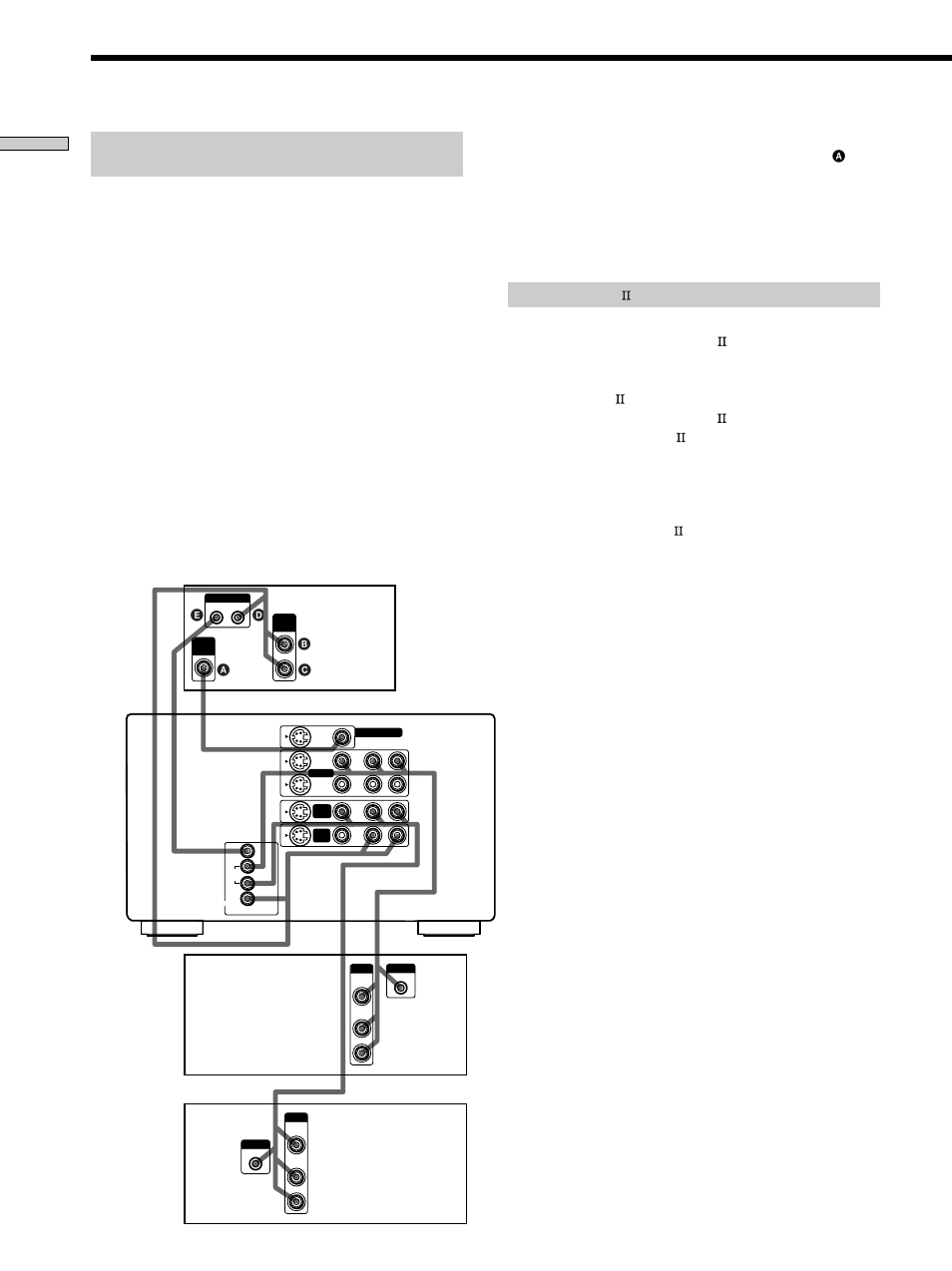 Other hookups, Control a1 hookup, Hooking up the components | Sony STR-DA777ES User Manual | Page 12 / 64